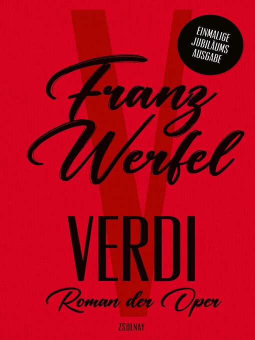 Title details for Verdi by Franz Werfel - Wait list